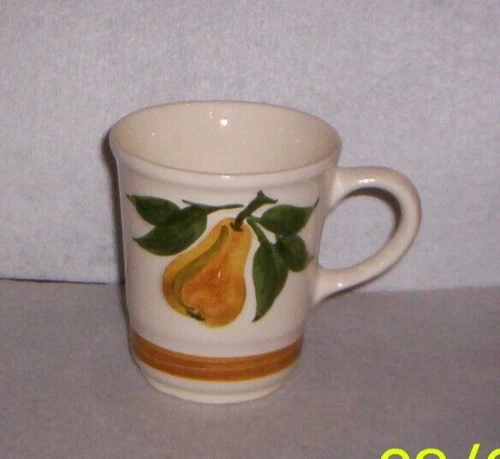 Stangl Pottery Sculptured Fruit Pear Mug