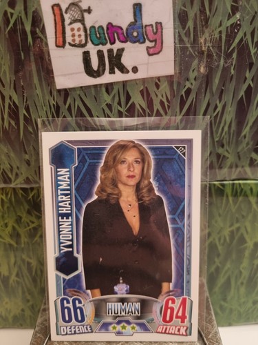 Dr Doctor Who Alien Attax Card Game TCG - Human Robot Cyborg Time Lord companion - Picture 100 of 139