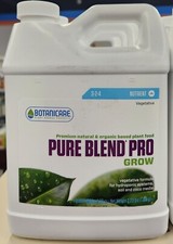 Botanicare 32oz Pure Blend Pro Grow 3-2-4 New Free Shipping