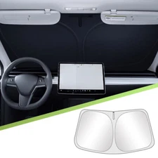 For Ford F150 Crew 2015-20 Windshield Visor sunShade Custom Made sun Shade w/Bag