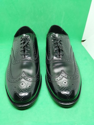 Neu Florsheim Herren Lexington 20381 schwarz Leder Wingtip Kleid Schuh Größe 11 EEE - Bild 18 von 20