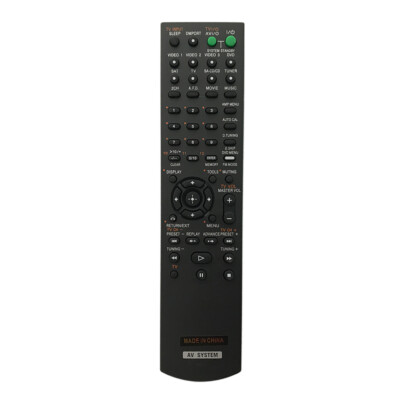 Remote Control Replace For SONY STR-K660P STR-DE495 STR-DE898 AV A/V Receiver