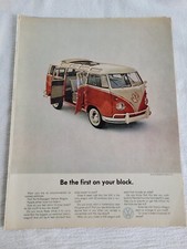 Vintage 1962 Original Magazine Ad Volkswagen VW Be The First On Your Block