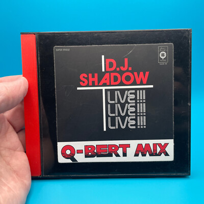 DJ Shadow Q-Bert Mix (Live!) CD Single - Camel Bobsled Race Compact Disc MW084CD
