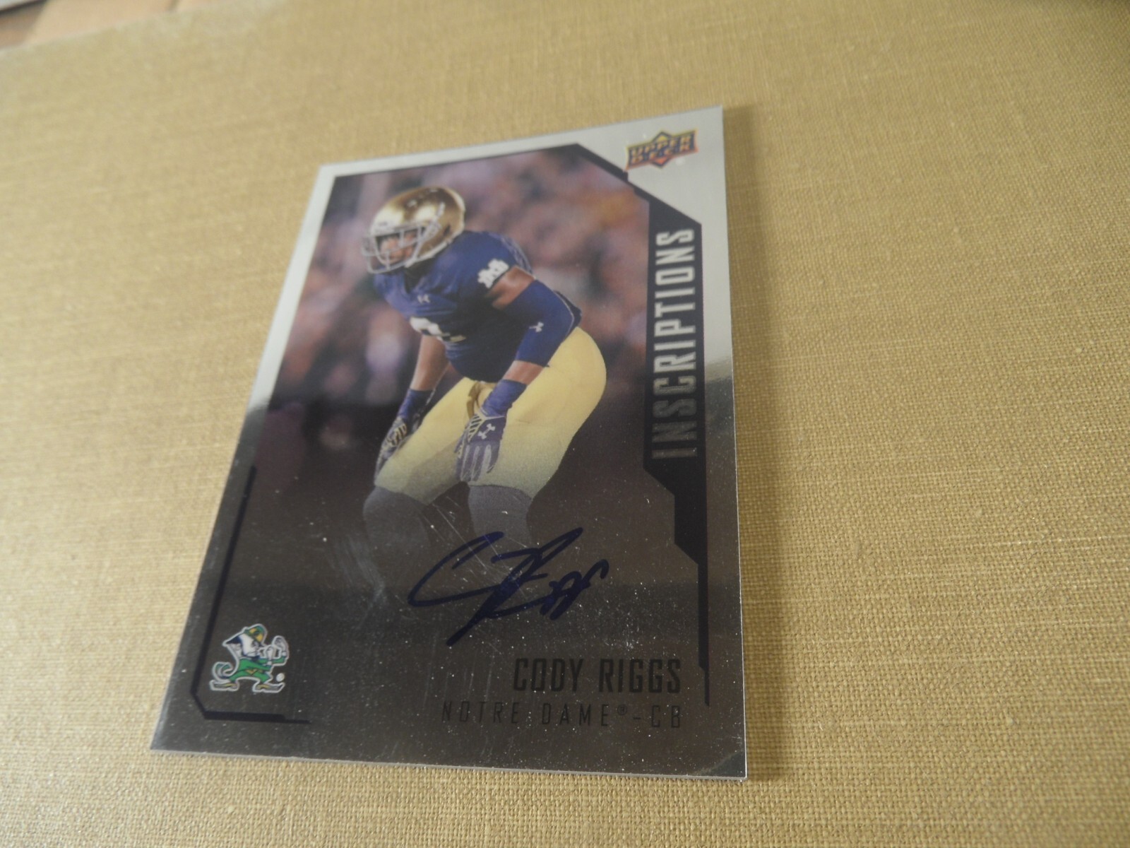 2015 Upper Deck Inscriptions - Cody Riggs #CR (AU, RC) for sale online ...