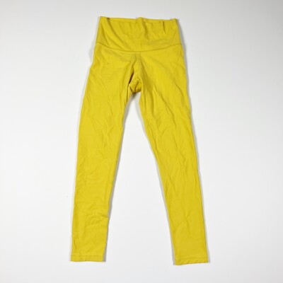Aritzia TNA TNAction Butter Soft High Rise Athletic Work Out Leggings  Yellow S