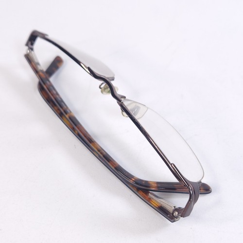 Ray-Ban Braun Metall Halbrand Brille NUR GESTELL RB6066 2511 50-17-135 - Bild 16 von 18