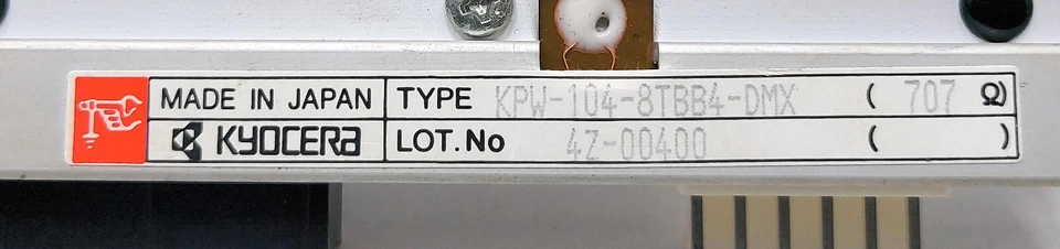 Kyocera Compatibile KPW-104-8TBB4-DMX Testina di Stampa - Imagen 2 de 4