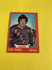Vintage Hockey Card 1973/74 Opee Chee No.57 Steve Vickers 