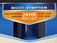 Nasacort 24Hr Allergy Symptom Relief Nasal Spray 120 Sprays. Exp. 10/2025