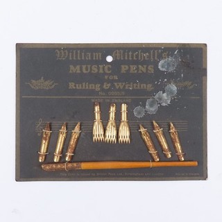 William Mitchell “Music Pens” #0268/8 Made in England
