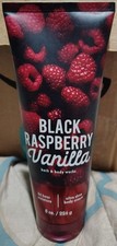 Bath And Body Works Black Raspberry Vanilla Body Cream 8 oz HTF DISCONTINUED 