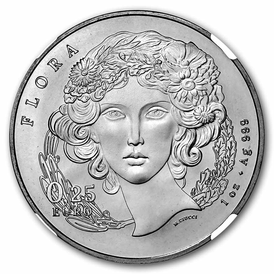 2026 Italy 1 oz Silver Flora & Fauna - The Lily MS-69 NGC (ER) | eBay