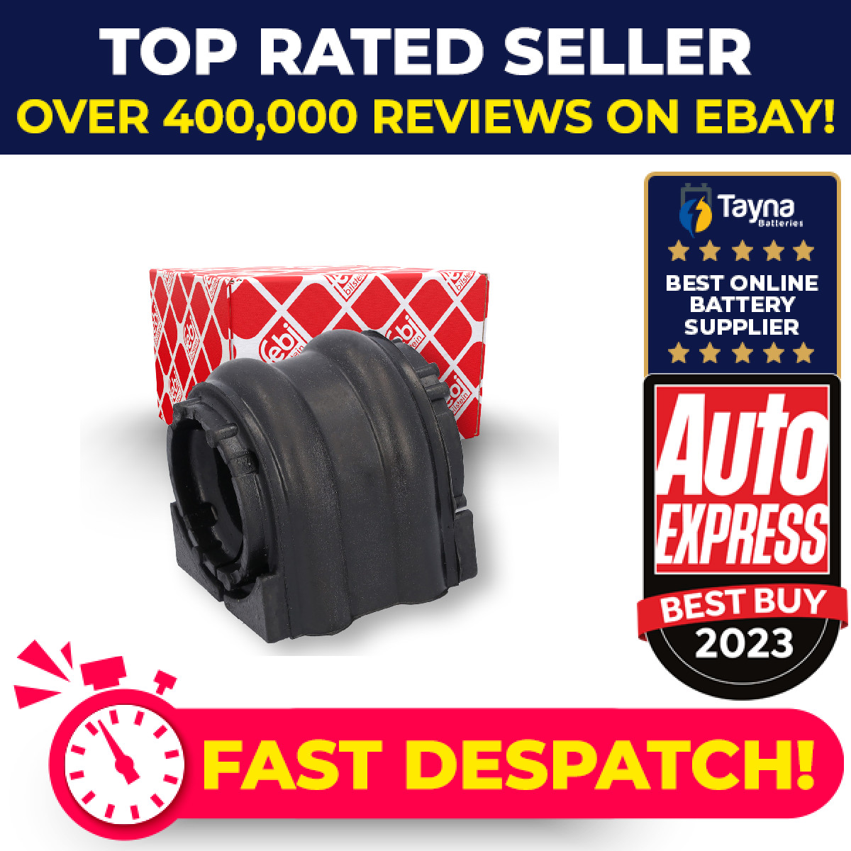 Anti Roll Bar Bush 182560 Febi Suspension 548133S110 Genuine Quality Guaranteed