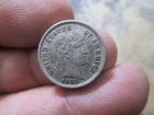 1892 US BARBER DIME IN EXTRA FINE CONDITION