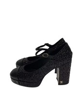 CHANEL pumps G45118 EU36 US5.5 Black