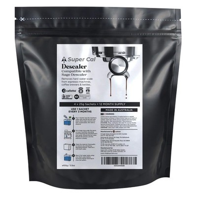 Salbei Entkalker - 4 x 25g Beutel von Cafetto, die 100g herstellen (1er Pack) 