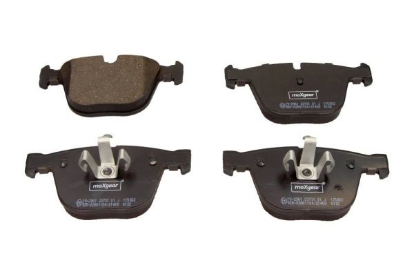 Maxgear 19-2961 Bremsbelagsatz, Scheibenbremse FüR Alpina BMW-image