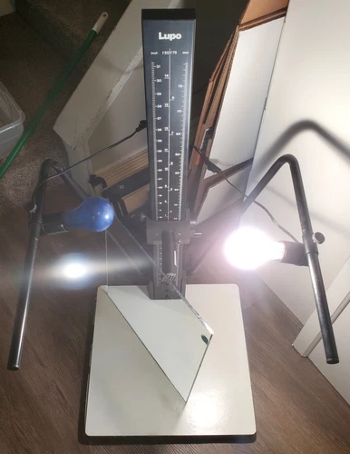 Lupo Copy Stand Reproduction Stand Camera Mount VTG Made in Italy