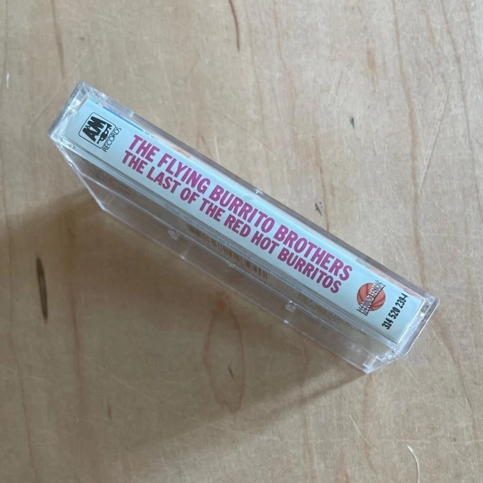 THE FLYING BURRITO BROS Last of the Red Hot Burritos (1972) A&M Cassette Country Foto 2 de 4