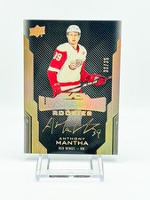 2016-17 UD Black ANTHONY MANTHA Lustrous Rookie RC Auto - #/35