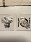 Lot of Five (5) 0.10 (1/10) Ounce .999 Silver Walking Liberty Round Money Metals