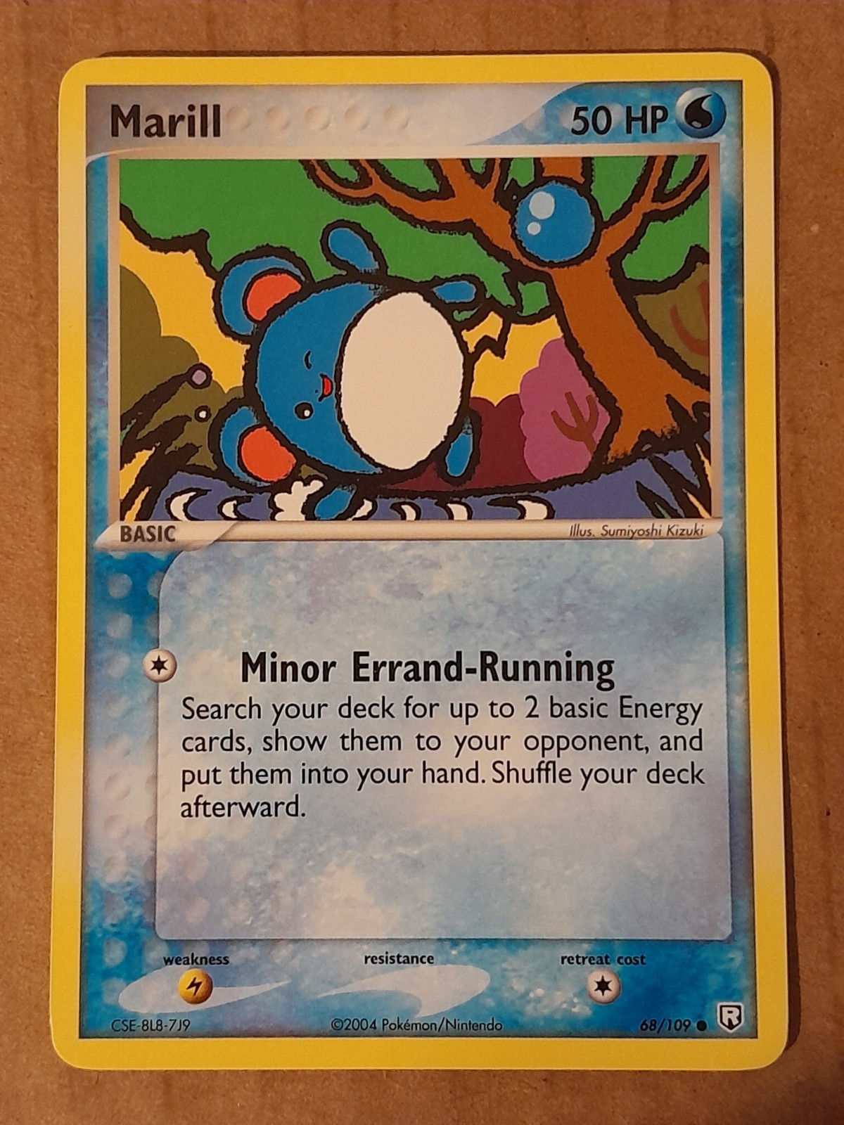 Pokemon Marill 68/109 Team Rocket Returns NM See Pictures