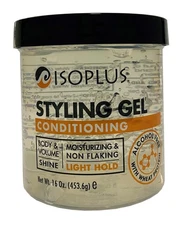 Isoplus Styling Gel Conditioning - 16 oz - Clear