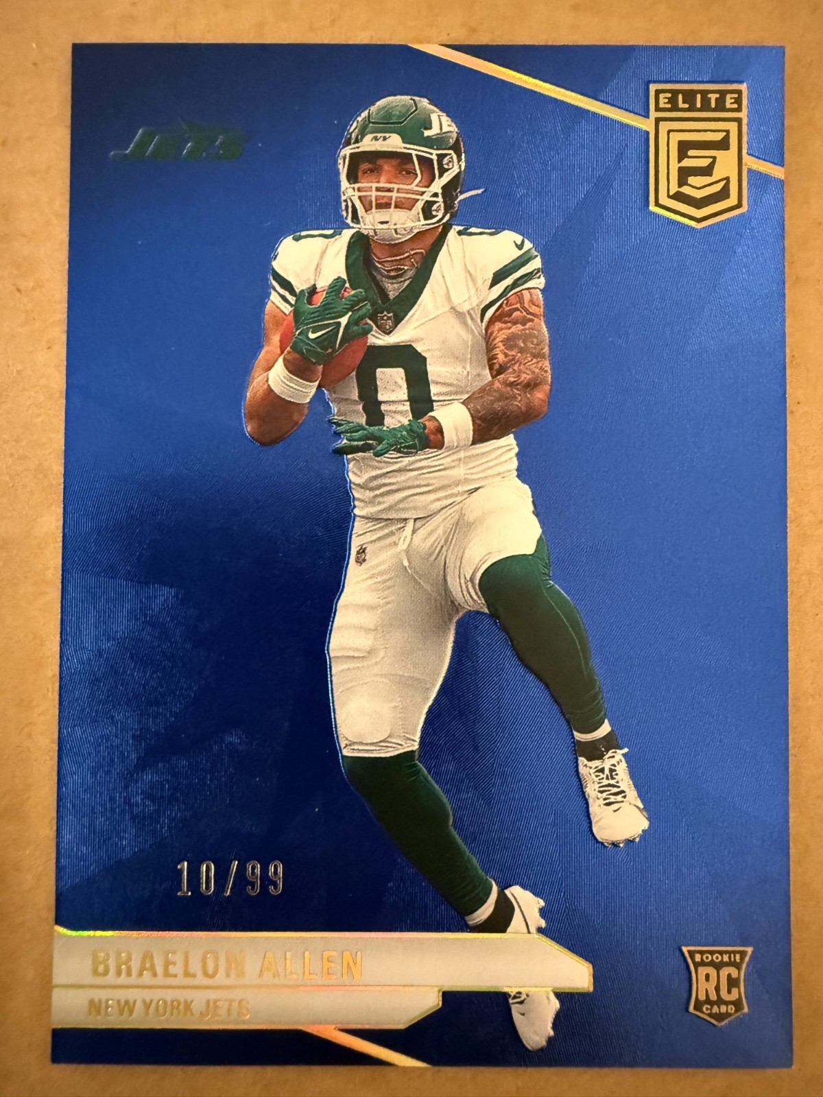 2024 Panini Donruss Elite - Rookies Braelon Allen #194 Blue /99 (RC)