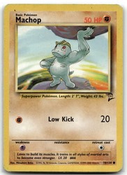 Machop 78/130 Base Set 2