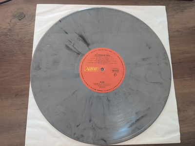 AC/DC   Let There Be Rock LP (Australien, Albert APLP-022, Smoke/Marbled Vinyl)