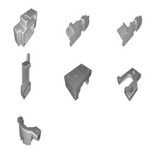 Kit Conversione Motore Brushless per Thunder Tiger EB4 S2 Auto RC Stampato 3D