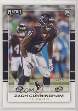 2017 Panini Playoff Rookies 1st Down 16/99 Zach Cunningham #274 0t1