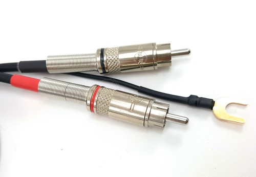2 Cavi Phono RCA per Giradischi Technics SL 1200 SL 1210 MK2 MK3 MK5 |8V - Afbeelding 3 van 9