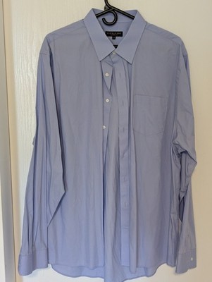 Alexandre London Herren Hemd Oxford Dress Shirt Gr. 18'' Blau