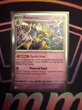 Alakazam Holo 056/132 – Psychic Draw Ability – MEG EN – Near Mint Pokémon Card