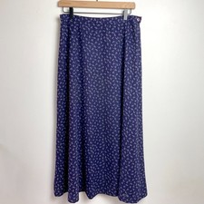 Vintage 90s Pendleton Midi A-Line Skirt Medium Cottage Feminine Minimalist