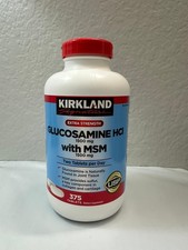 Kirkland Signaturee Extra Strength Glucosamine HCI 1500mg with MSM 375 Tablets