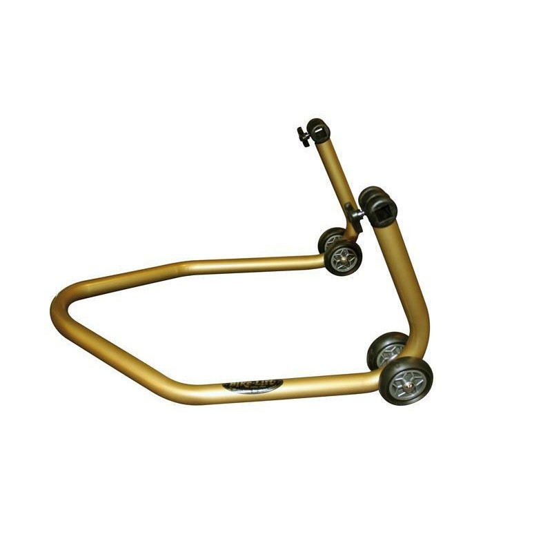 Béquille arrière BIKE LIFT magnesium anti-chute avec supports en V pour moto