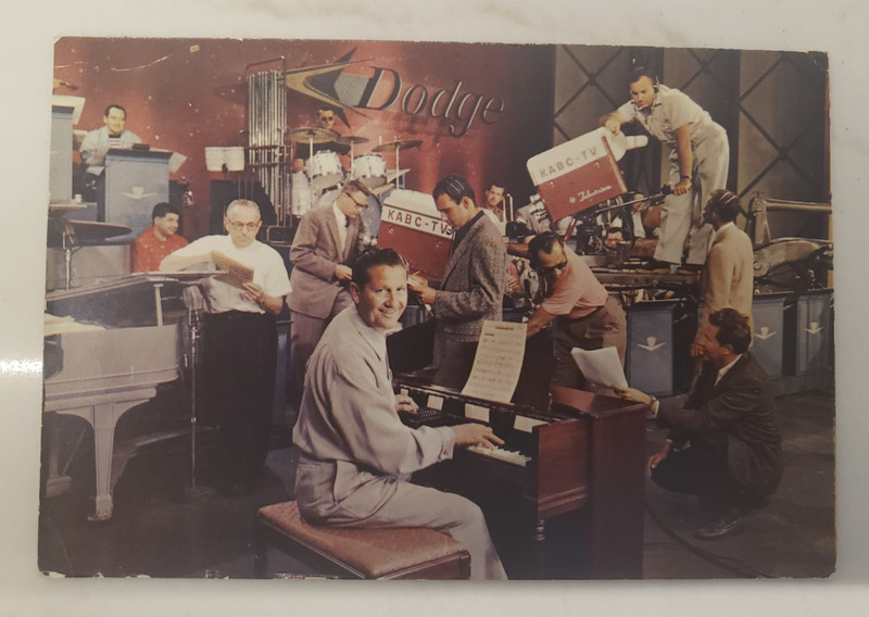 Hammond Chord Organ Postcard Wilton CT Lawrence Welk Dodge Plymouth