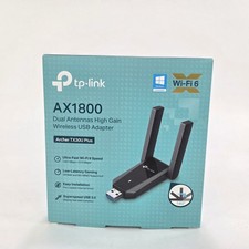 TP-Link AX1800 Dual Antennas High Gain Wireless USB Adapter, Archer TX30U Plus