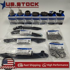 12pcs Oem For Ford Mustang F-150 5.0l 2018-20 Br3z6k254a Engine Timing Chain Kit
