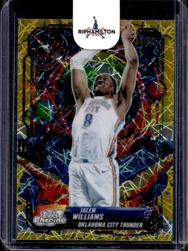 2025 Topps Cosmic Chrome Jalen Williams Refractor (RAW)