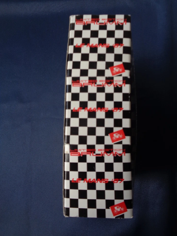 BRUMM 3 FERRARI 330 P4 LE MANS 67 LIMITED EDITION SCALA 1/43 SIGILLATE ORIGINALI - Immagine 4 di 4