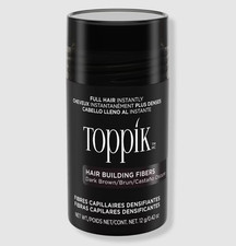 Toppik Hair Building Natural Keratin Fibers for Men and Women - Dark Brown, 12g
