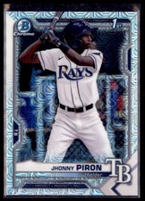 2021 Bowman Chrome Baseball Mojo 1st Jhonny Piron Rays #BCP 239