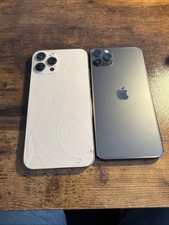 iPhone Lot Of 2 - iPhone 12 Pro Max & iPhone 11 Pro Max Unlocked For Parts-READ