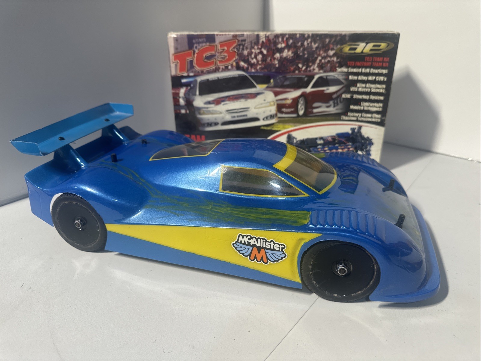 Team Associated Factory Team Tc3 Slider Rolling Chassis For 