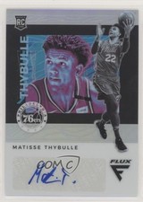 2019-20 Panini Chronicles Flux Rookie Silver Matisse Thybulle #FR-MTH Auto 5m1