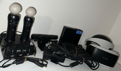 Sony PlayStation VR Komplett-Set (PSVR)   Inkl. Kamera, 2x Move Controller Uvm